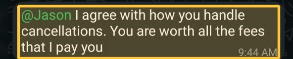 佛州房东:You are worth all the fees I pay you